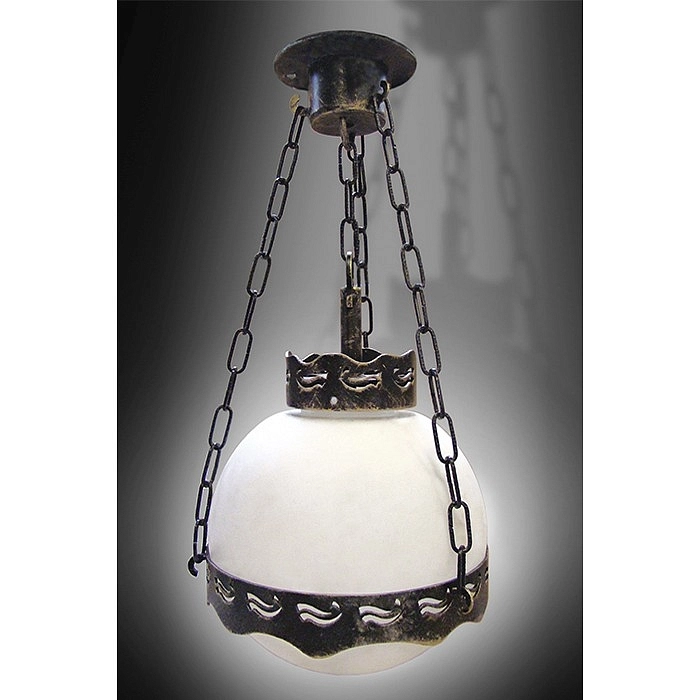 Светильник Diano подвес 200-01/bc-08 черн/медь