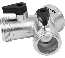 Коннектор алюминиевый у-образный с выключателем 10372