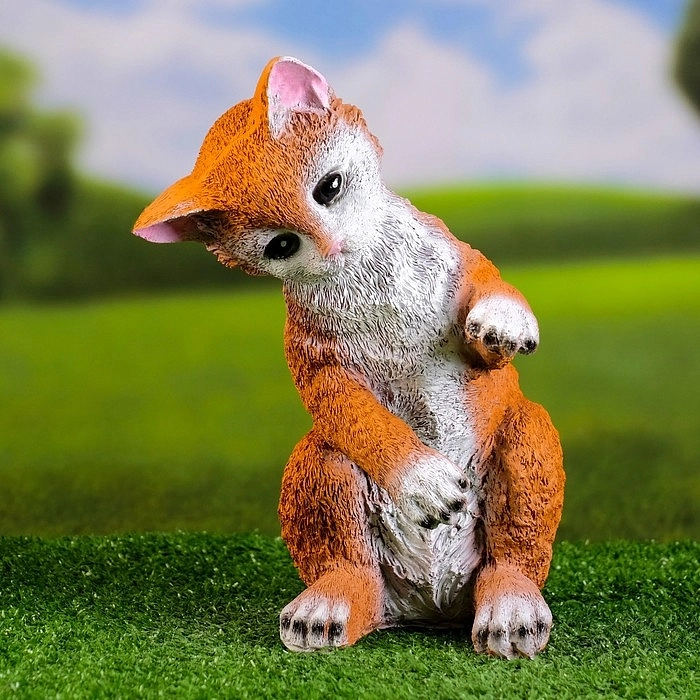 Фигура садовая Котенок Васька 