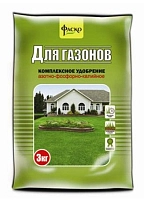 Удобрение газонное Фаско минеральное сухое тукосмесь Газон 3кг