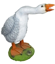 Фигура садовая Гусь шипящий H-40