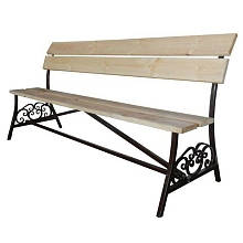 Лавочка ФЛОРА разборная 1м 