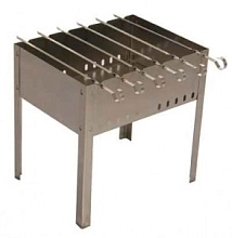 Мангал Пикник+6 шампуров сборный 500х300