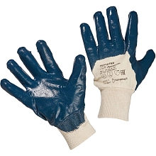 Перчатки защитные х/б с нитриловым покрытием