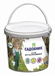 Краска Садовник для садовых деревьев акриловая