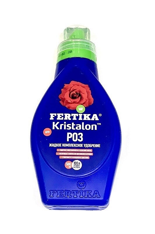 Удобрение цветочное Фертика Кристалон для Роз жидкий 0,5 л 