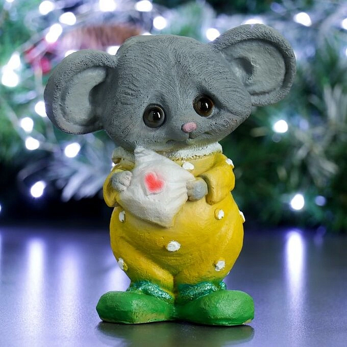 Фигура садовая Мышка Соня Ф105