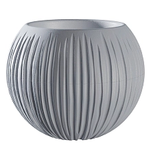 Кашпо Сфера Серый 1,7л