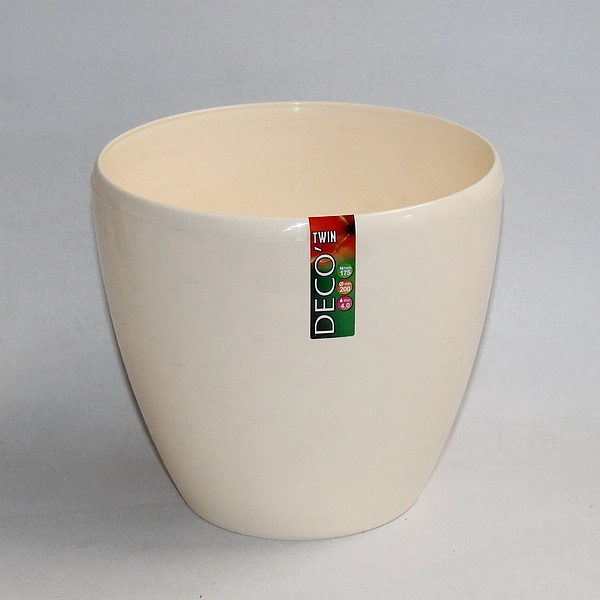 Горшок ДЕКО ТВИН крем