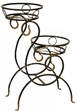 Подставка напольная Античная коллекция 74-002 на 2 цв (Айронкр)