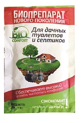 БИОПРЕПАРАТ для дачных туалетов ,выг ям, септиков70 гр