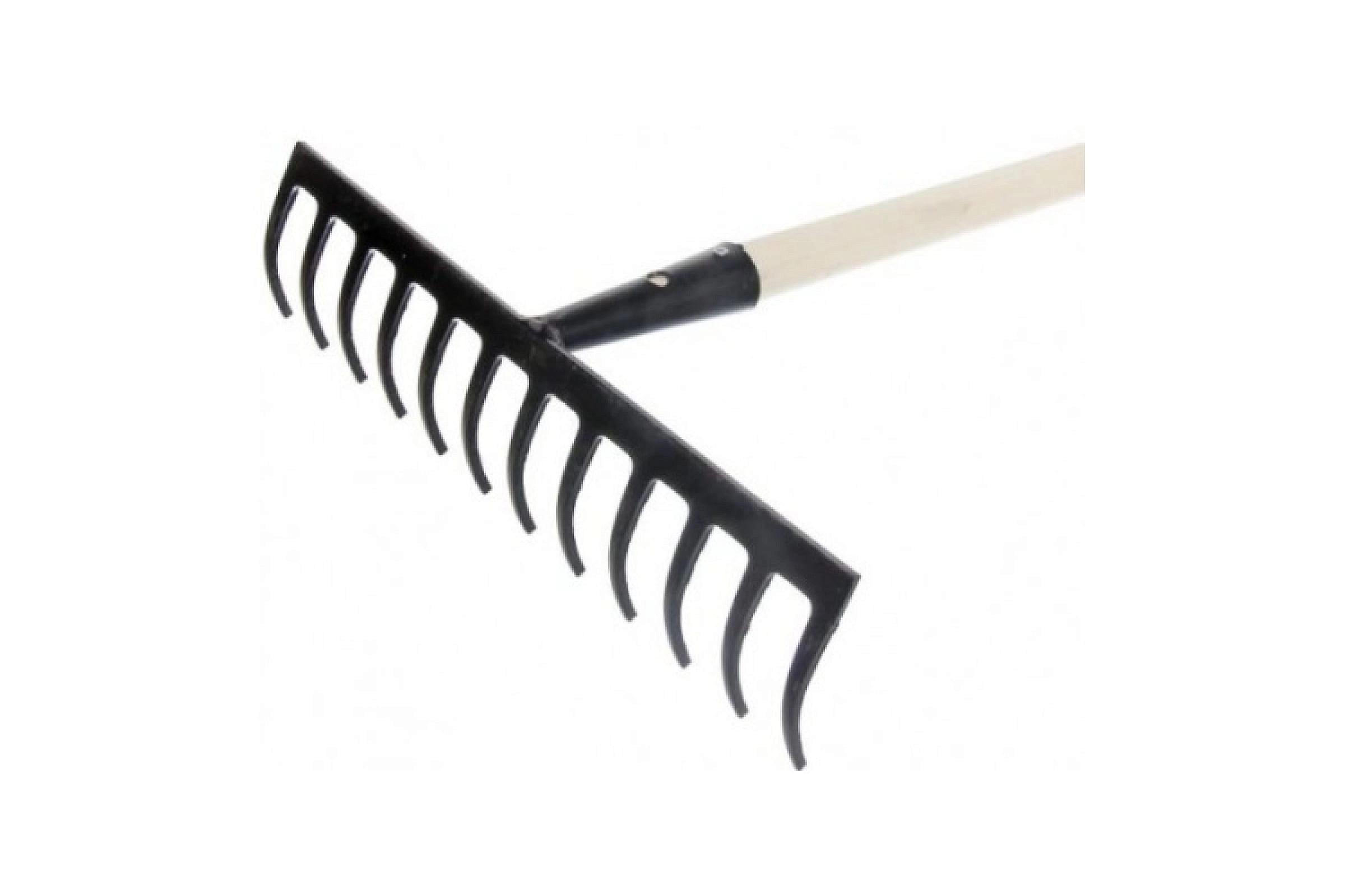 Грабли Solid FISKARS универсальные дер черенок 1026725/135751