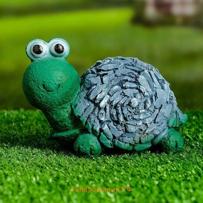 Фигура садовая Черепашка каменная