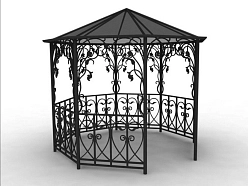 Беседка шестигранная