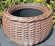 Кашпо 12л 12-БР.Ф (Ротанг Л) 