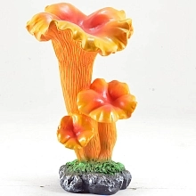 Фигура садовая Гриб лисичка тройной большой H-35