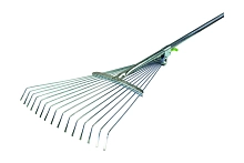 Грабли веерные металл раздв телескопические