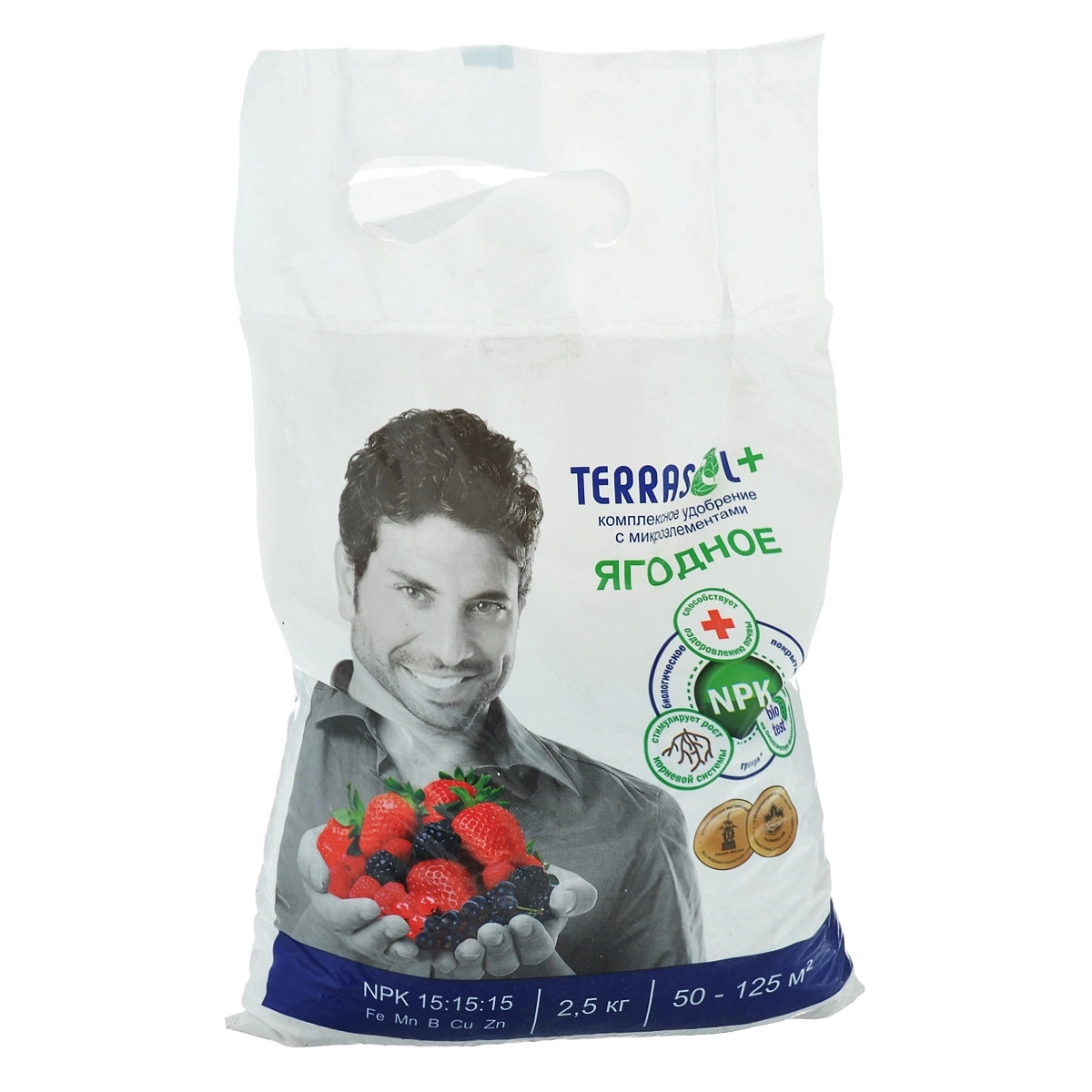 Удобрение Terrasol тукосмесь с микроэлементами Ягодное 2,5кг