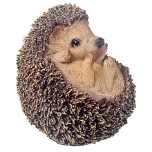 Фигура садовая Ежик на спине 20,3 см