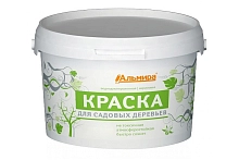 Краска АЛЬМИРА для садовых деревьев акриловая 1,5кг