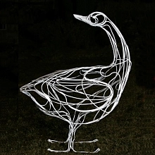 Форма-топиарий из проволоки Гусь DF 019