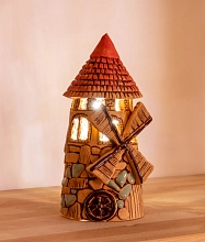 Шамот Башня мельница с подсолнухом