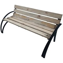 Скамья №2 со спинкой Станко