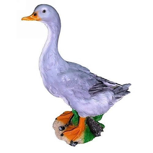 Фигура садовая Утка серая 