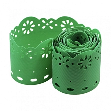 Бордюрная лента фигурная салатовая 15х9