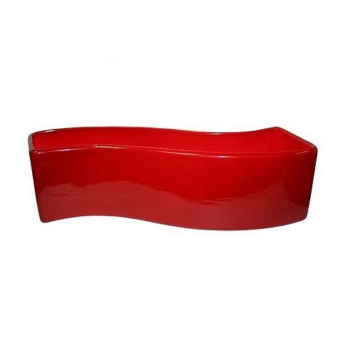 Кактусница Волна керамическая 