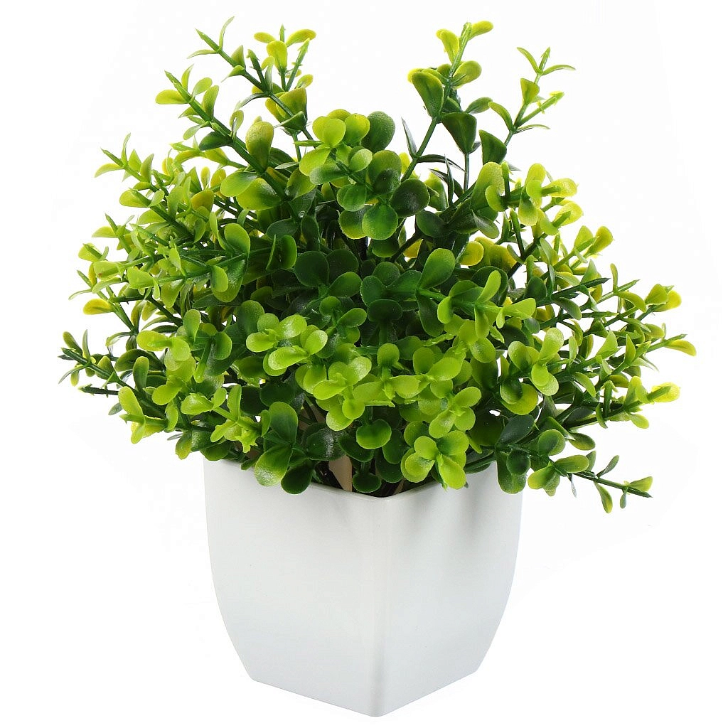 Цветок искусственный ТРАВА в кашпо 8*6,5см 4-7901