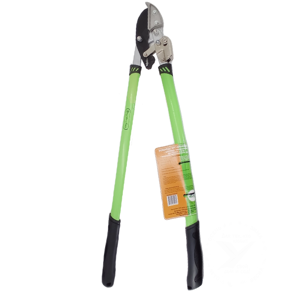 Ножницы кустарниковые с храповым механизмом 010137