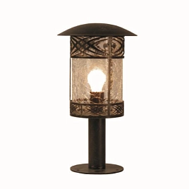 Sicilia столб 40 см 120-33/bg-03 1*60W черный/золото
