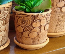 Шамот Горшок керамический