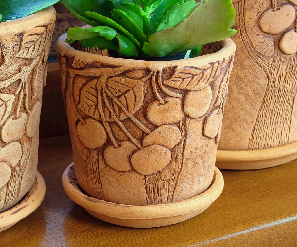 Шамот Горшок керамический