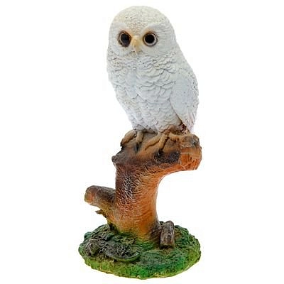 Фигура садовая Сова полярная F01244 (Айронкр)
