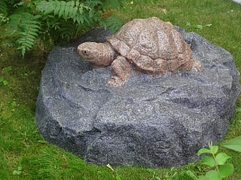Камень декоративный Черепаха (Камница) D85